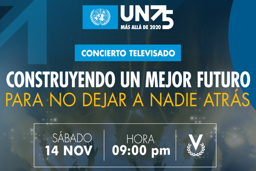 Naciones Unidas Venezuela presenta concierto “Construyendo un mejor futuro para no dejar a nadie atrás”