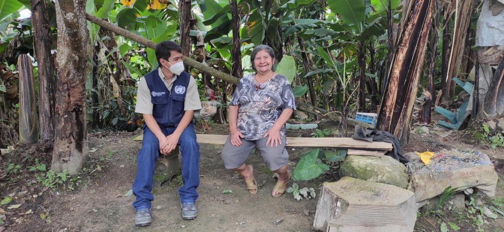 Elvia Rodríguez, mujer agricultora de las montañas Merideñas