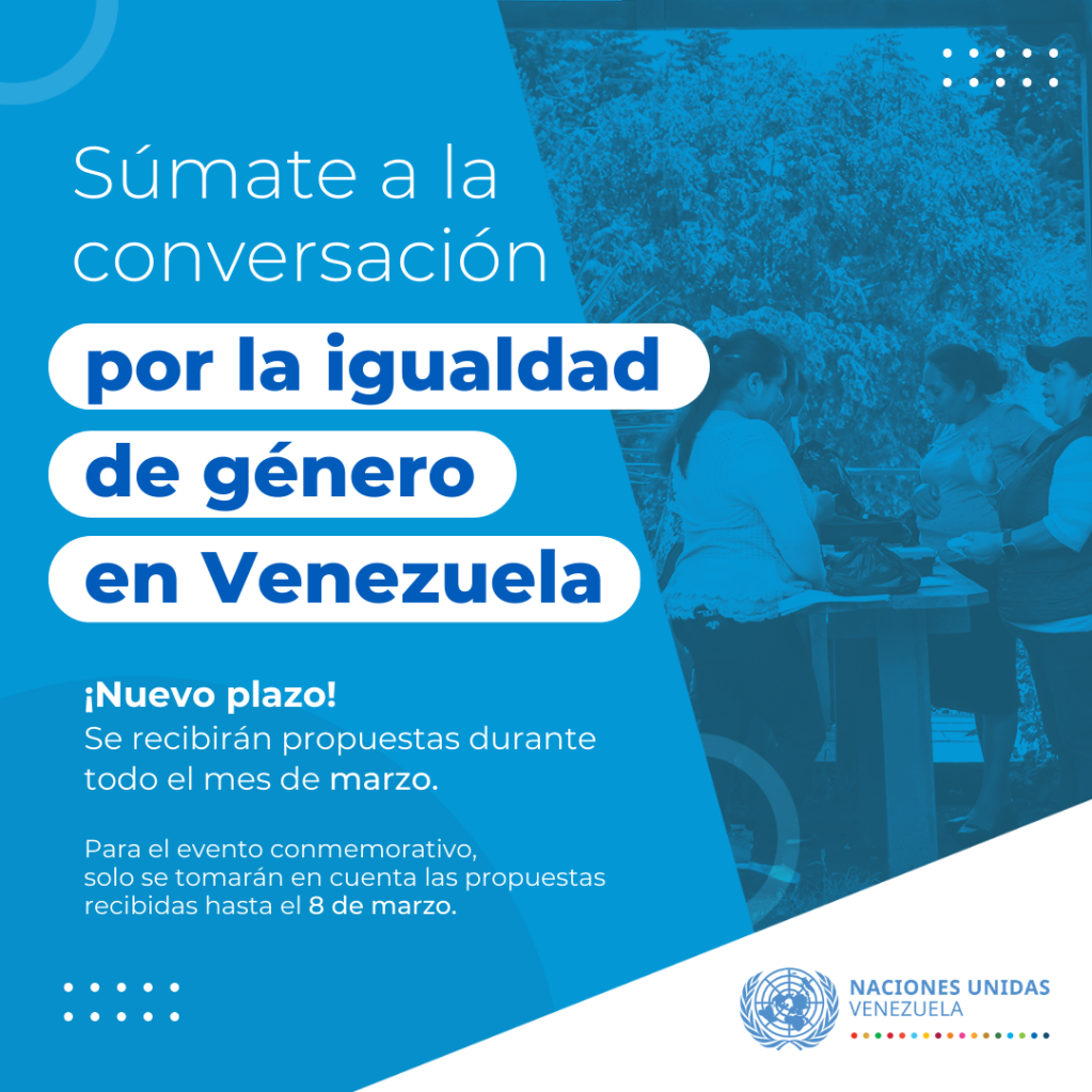 Diálogos para avanzar la igualdad de género en Venezuela
