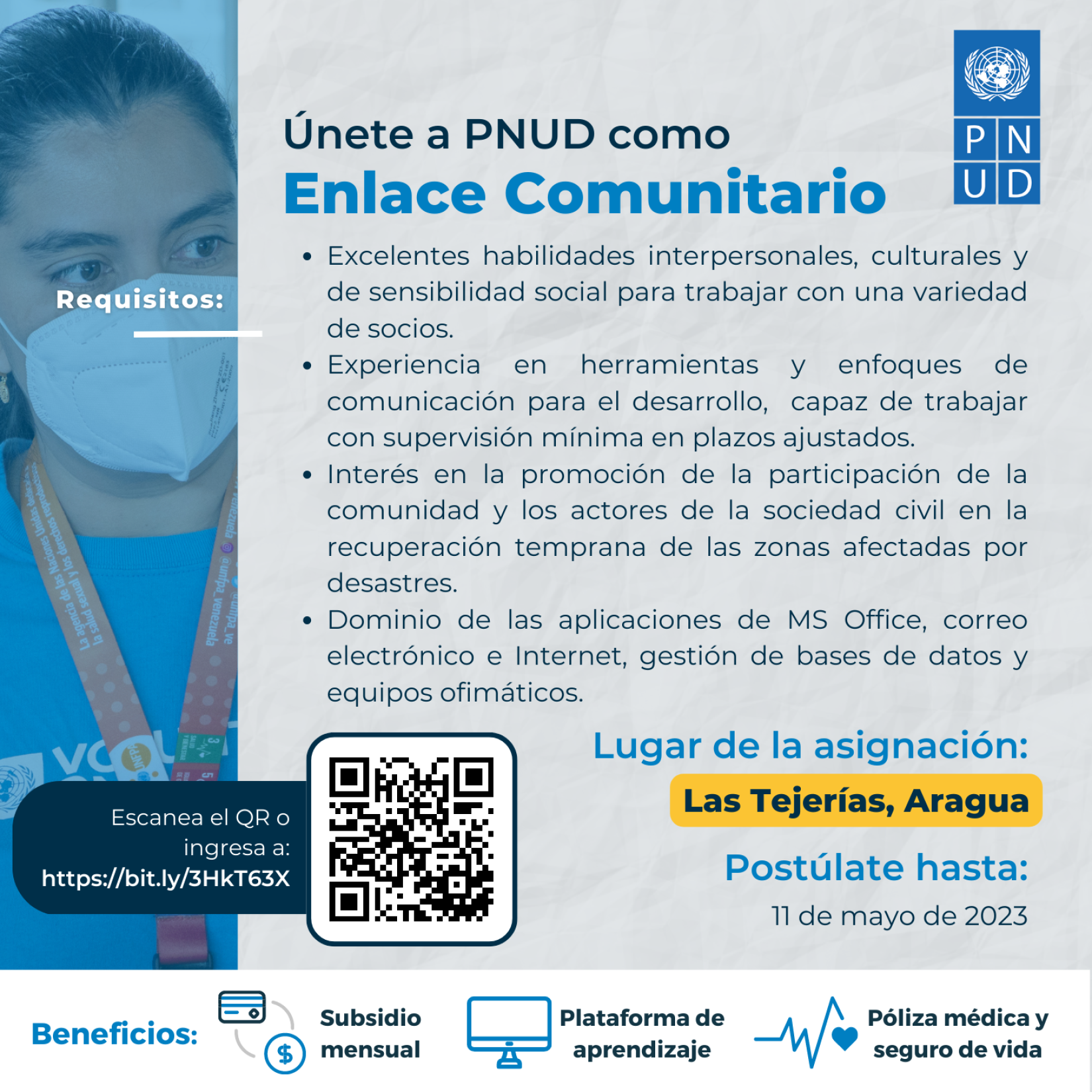 Vacante UNV Enlace Comunitario