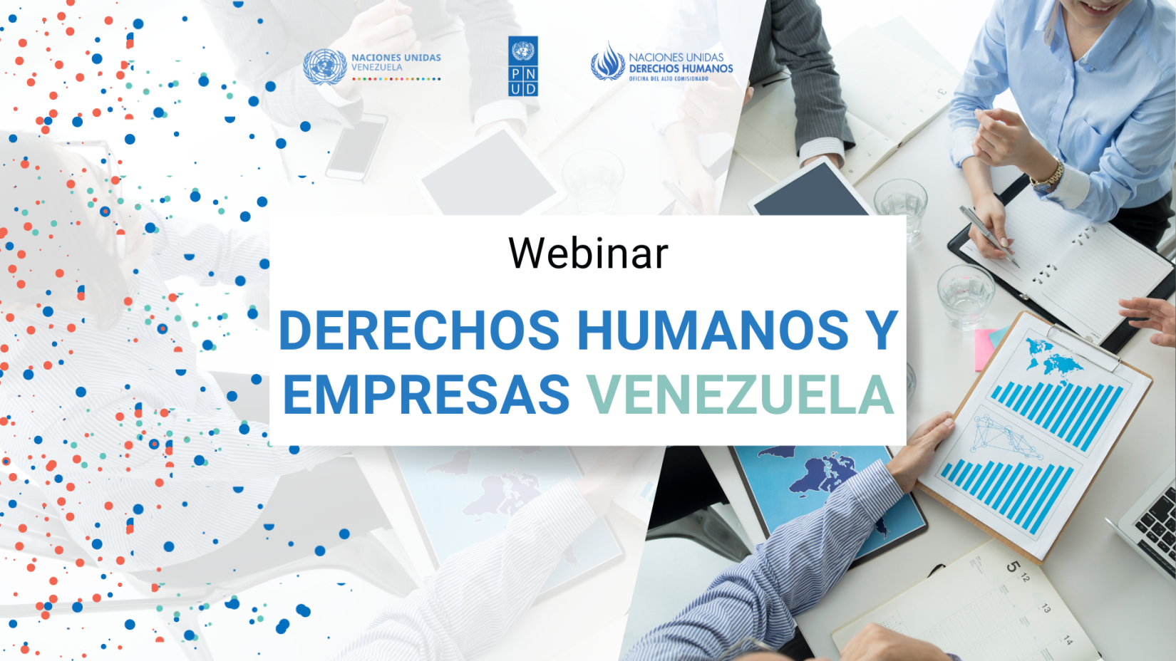 Presentación de webinar de Derechos Humanos y Empresas
