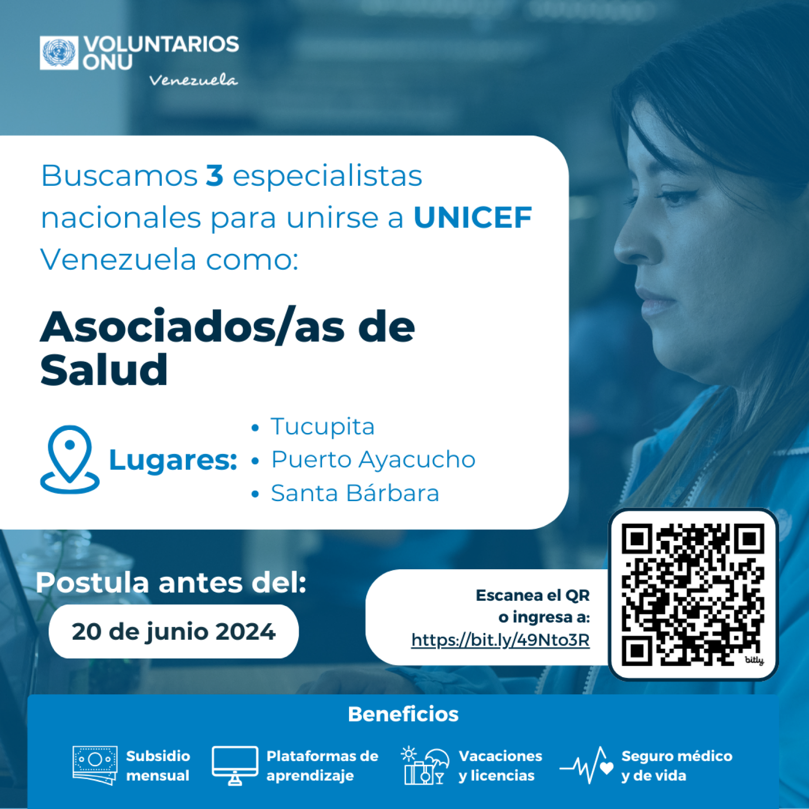 Vacante Health Associate Santa Bárbara