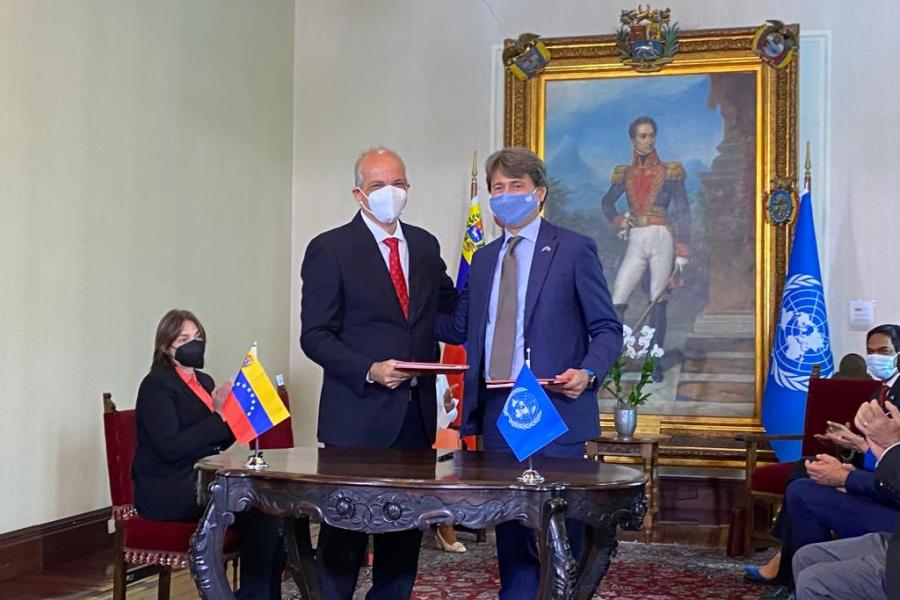 Firma del nuevo Marco de Cooperación de las Naciones Unidas para el Desarrollo Sostenible 2023-2026