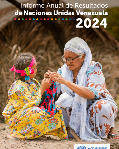 Portada del Informe Anual de Resultados Naciones Unidas Venezuela 2024