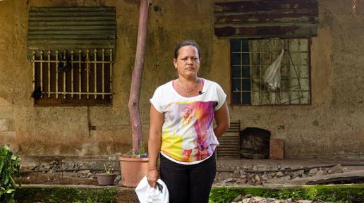 Carmen Ramirez, habitante de Parapara