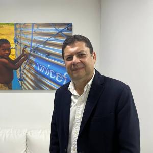 José Ramón Espinoza, Representante, a.i. de UNICEF Venezuela